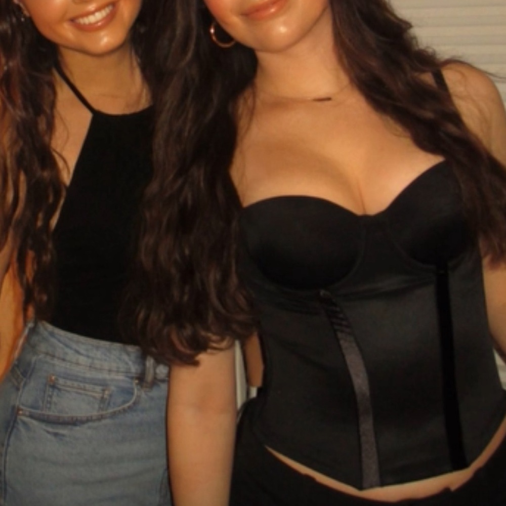 Flexees Elegant Black Bustier